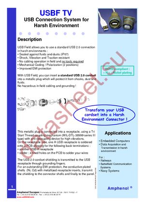 USBFTV22N datasheet  